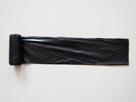 八角黑色垃圾連(lián)卷袋